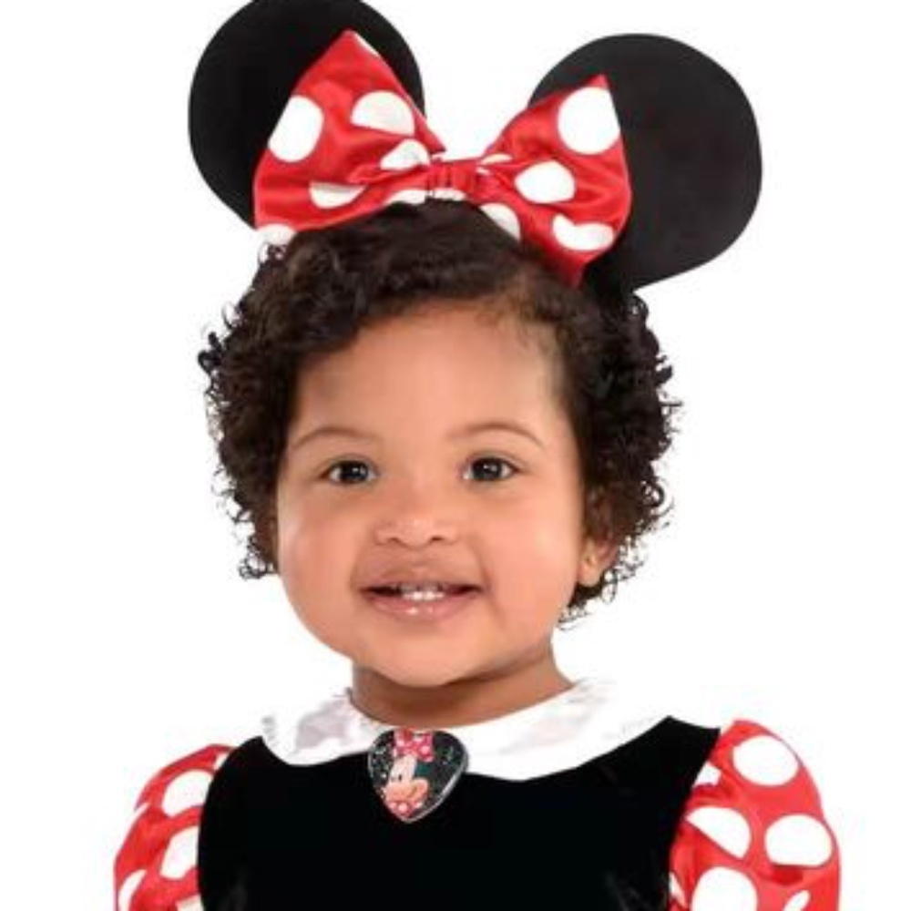 BRAND NEW baby girl minnie mouse halloween costume size 0-6M & 6-12M